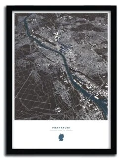 Affiche Frankfurt By Luis Dilger