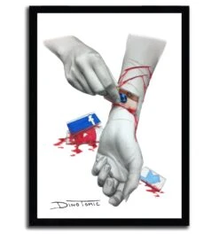 Affiche Instagram Cut Par DinoTomic