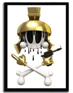 Affiche Marvin The Skull Par Theodoru