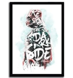 Affiche Respect Dark Side Par Barrett Biggers