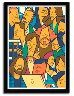 Affiche Silicon Valley Par Ale Giorgini