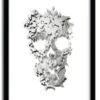Affiche Simple Skull Par ALI GULEC