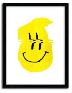 Affiche Smiley Par ALI GULEC