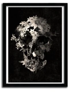 Affiche Spring Skull Mono Par ALI GULEC