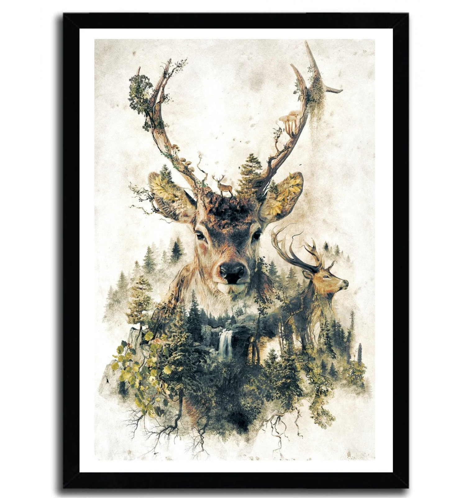 Affiche The Deer Par Barrett Biggers 1 Affiche The Deer Par Barrett Biggers