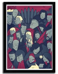 Affiche Winter Is Coming Par Ale Giorgini