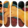 Amadeo Modigliani Skateboard Polyptych – Nu Couché (1917-1918)