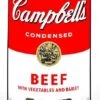 Campbell's Soup Can - Beef Art Print By Andy Warhol