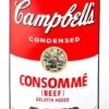 Campbell's Soup Can - Consommé Art Print By Andy Warhol