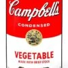 Campbell's Soup Can - Vegetable Print By Andy Warhol