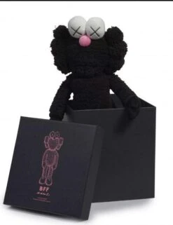 KAWS BFF Plush Black