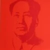 Mao Red Art Print By Andy Warhol
