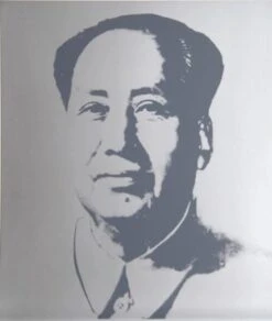 Mao Silver Art Print By Andy Warhol