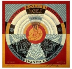 Noise Sonic Solutions Inc. Resurrectionem Vinyl By SHEPARD FAIREY Alias OBEY
