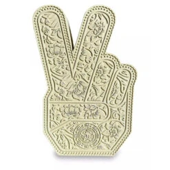 Sculpture PEACE FINGERS By SHEPARD FAIREY Alias OBEY