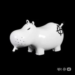 Potamus Black Anarchy By Frank Kozik & K.Olin Tribu