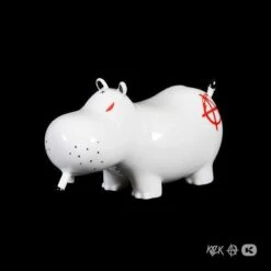 Potamus Red Anarchy By Frank Kozik & K.Olin Tribu