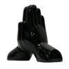 Pray Hands Black Porcelain By Matthew Lapenta