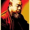 Print AI WEIWEI X COST OF EXPRESSIONby SHEPARD FAIREY Alias OBEY