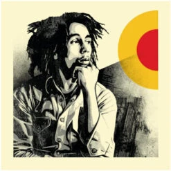 Print Bob Marley Sun Is Shining By SHEPARD FAIREY Alias OBEY