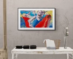 Print FLOATING CLOUDS By Yue Minjun -Artistes Promos Magasin Print FLOATING CLOUDS by Yue Minjun ArtAndToys 4713