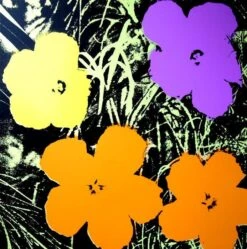 Print Flowers 11.67 Print By Andy Warhol