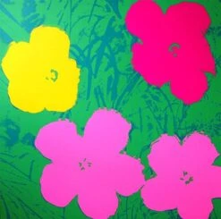 Print Flowers 11.68 Print By Andy Warhol