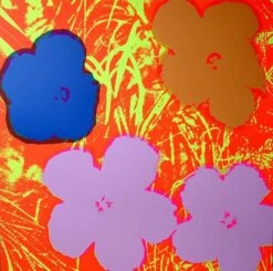 Print Flowers 11.69 Print By Andy Warhol