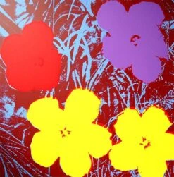 Print Flowers 11.71 Print By Andy Warhol