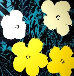 Print Flowers 11.72 Print By Andy Warhol