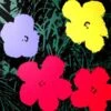 Print Flowers 11.73 Print By Andy Warhol