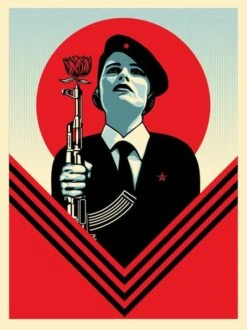 Print PEACE GUARD 2 By SHEPARD FAIREY Alias OBEY