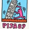Print Pisa 89bykeith Haring
