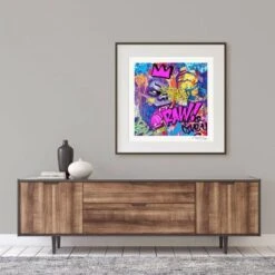 Print RAW ! Purple By Richard Orlinski -Artistes Promos Magasin Print RAW Purple by Richard Orlinski ArtAndToys 3188
