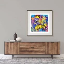 Print RAW ! Yellow By Richard Orlinski -Artistes Promos Magasin Print RAW Yellow by Richard Orlinski ArtAndToys 2311