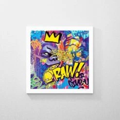 Print RAW ! Yellow By Richard Orlinski -Artistes Promos Magasin Print RAW Yellow by Richard Orlinski ArtAndToys 8204