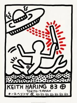 Printkeith Haring 83 Bykeith Haring