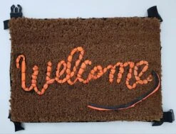 Rug WELCOME By BANKSY