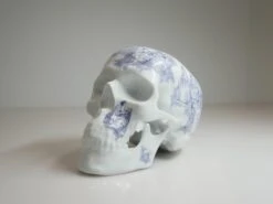 SKULL TJ BLUE BY NooN -Artistes Promos Magasin SKULL TJ BLUE BY NooN ArtAndToys 3320