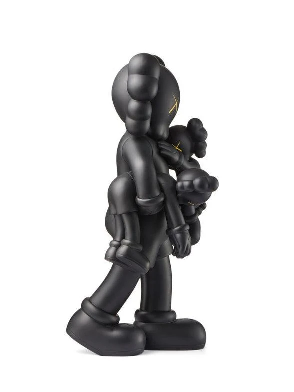Sculpture CLEAN SLATE BLACK By Kaws 2 Sculpture CLEAN SLATE BLACK By Kaws – Image 2