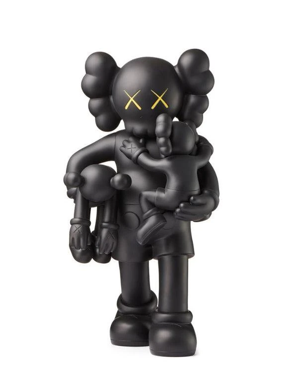 Sculpture CLEAN SLATE BLACK By Kaws 1 Sculpture CLEAN SLATE BLACK By Kaws