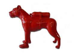 Sculpture Cloned Dogo Argentino With Pet Bottle By SWEETLOVE