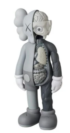 Sculpture Companion Flayed (Gray) By Kaws, Open Edition