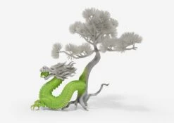 Sculpture Dragon Tree By LUDO -Artistes Promos Magasin Sculpture Dragon Tree by LUDO ArtAndToys 2483