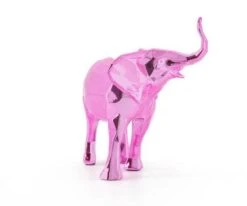 Sculpture ELEPHANT SPIRIT Pink Edition By Richard Orlinski