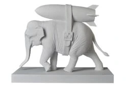 Sculpture ELEPHANT WITH BOMB By BANKSY