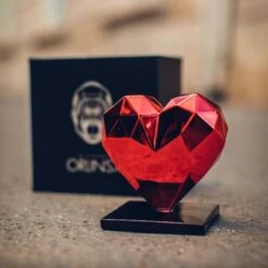Sculpture Heart Spirit Red Edition By Richard Orlinski -Artistes Promos Magasin Sculpture Heart Spirit Red Edition by Richard Orlinski ArtAndToys 651