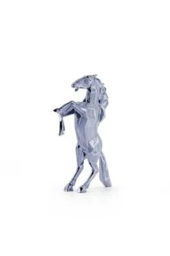 Sculpture Horse Spirit Pearl Grey Edition By Richard Orlinski