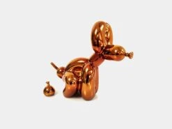 Sculpture Popek Gold Chrome Porcelain Edition By WHASTHISNAME