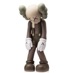 Sculpture Small Lie (Brown) By KAWS X Medicom Toys